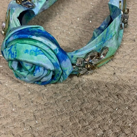 Anthropologie Namjosh embellished knot headband new without tags
